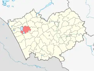 Localisation de Raïon de Blagovechtchenka