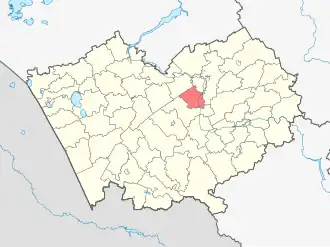 Localisation de Raïon de Kalmanka