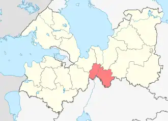 Localisation de Raïon de Kirichi