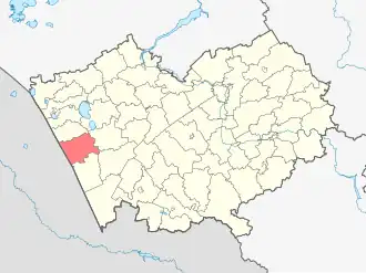 Localisation de Raïon de Klioutchi