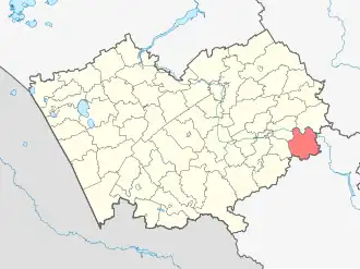 Localisation de Raïon de Krasnogorskoïe