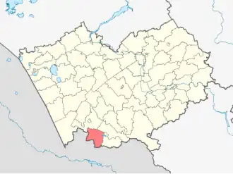 Localisation de Raïon de Lokot