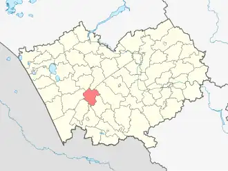 Localisation de Raïon de Novitchikha