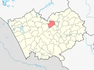 Localisation de Raïon de Pavlovsk