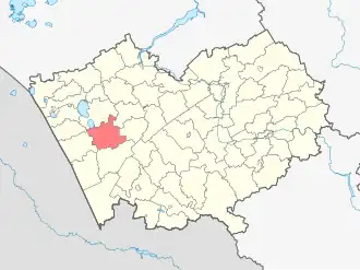 Localisation de Raïon de Krasnogorskoïe