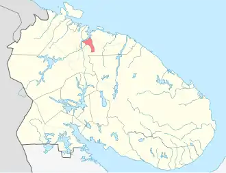 Localisation de Ville fermée de Severomorsk