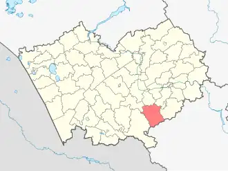 Localisation de Raïon de Solonechnoïe