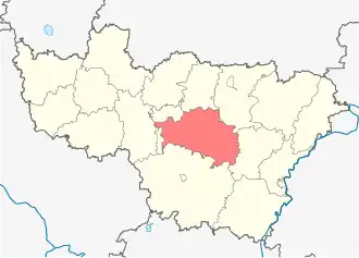 Localisation de Raïon de Soudogda