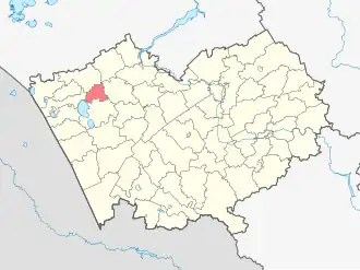 Localisation de Raïon de Souïetka