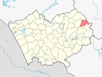 Localisation de Raïon de Togoul