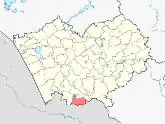 Localisation de Raïon de Tretiakovo