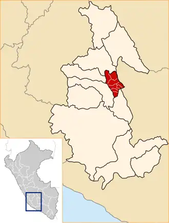 Province de Vilcas Huamán