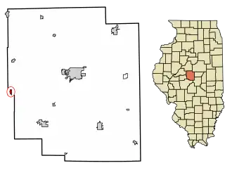 Localisation de Middletown