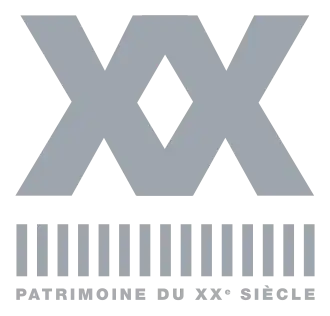 Logo du label « Patrimoine du XXe&nbsp;siècle »