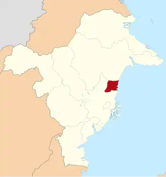 Localisation de Bontang