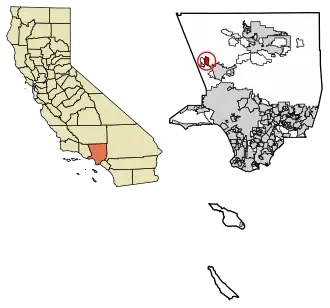 Localisation de Castaic