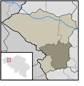 Localisation de Lotenhulle