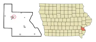 Localisation de Fredonia