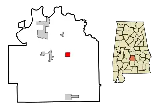 Localisation de Hayneville