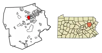 Localisation de Larksville