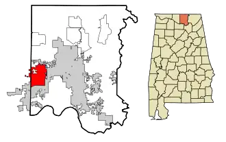 Localisation de Madison