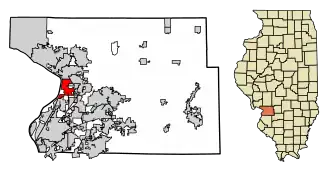 Localisation de Hartford