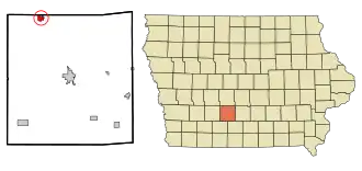 Localisation de Earlham