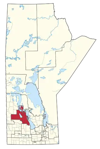 Carte de la circonscription