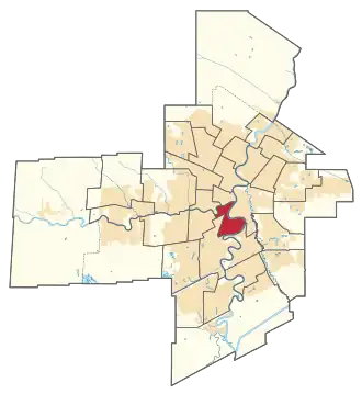 Carte de la circonscription