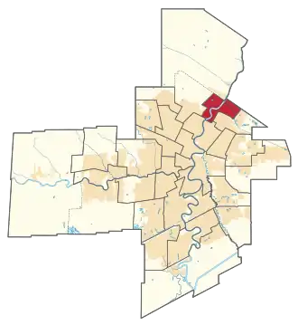 Carte de la circonscription