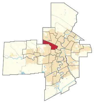 Carte de la circonscription