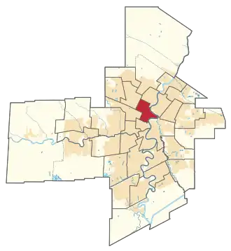 Carte de la circonscription