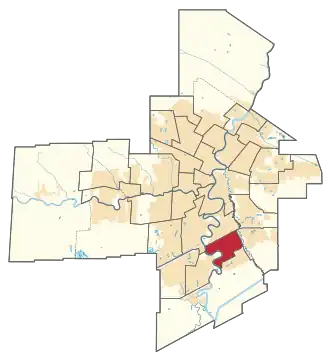 Carte de la circonscription