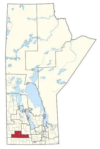 Carte de la circonscription