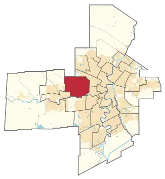 Carte de la circonscription