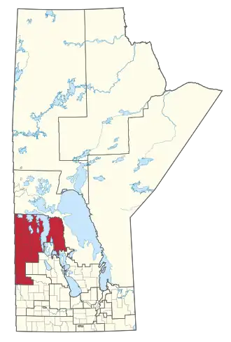 Carte de la circonscription