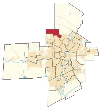 Carte de la circonscription