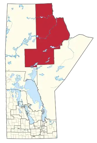 Carte de la circonscription