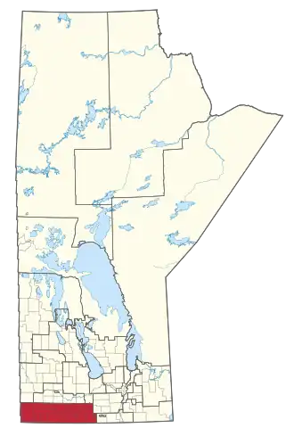 Carte de la circonscription