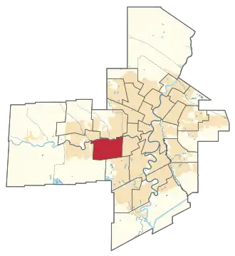 Carte de la circonscription