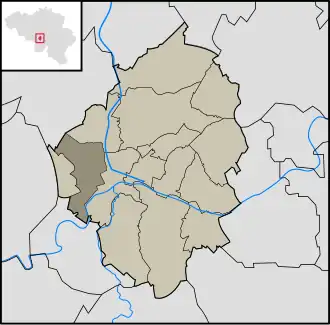 Localisation de Monceau-sur-Sambre