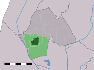 Localisation de Warmenhuizen