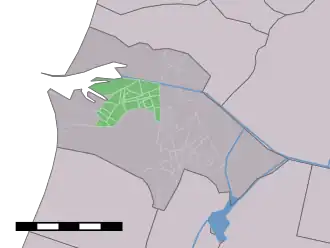 Localisation de IJmuiden