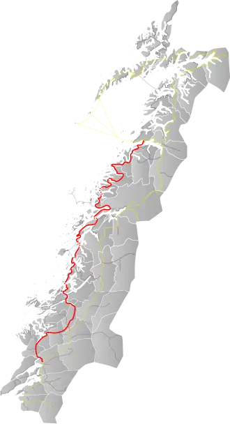 Image illustrative de l’article Route régionale 17 (Norvège)