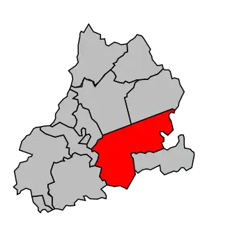 Canton de Montbarrey