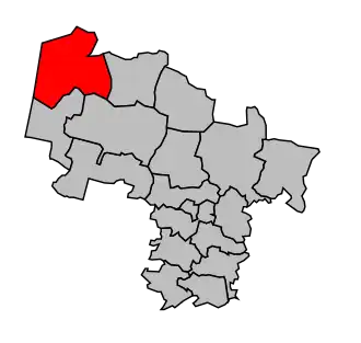 Canton de Parentis-en-Born