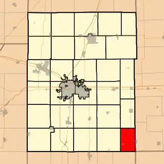 Localisation de Ayers Township