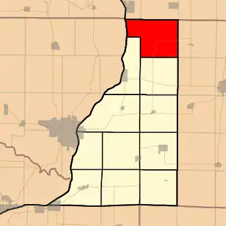 Localisation de Bald Bluff Township