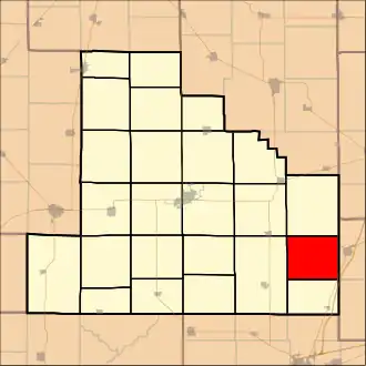 Localisation de Big Spring Township
