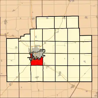 Localisation de Bloomington Township